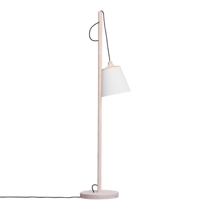 Pull Floor Lamp by Muuto #Oak / White