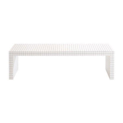Quaderna Small table 710 - Rectangular honeycomb coffee table