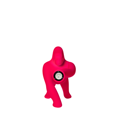 Kong Xs Velvet Finish table / floor lamp by Qeeboo #Fuxia