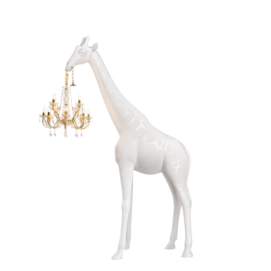 Giraffe in Love M Indoor by Qeeboo #White