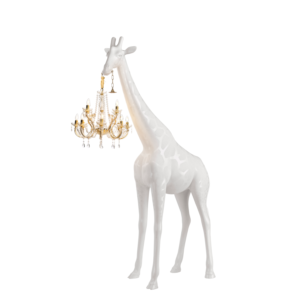 Giraffe in Love M Indoor by Qeeboo #White