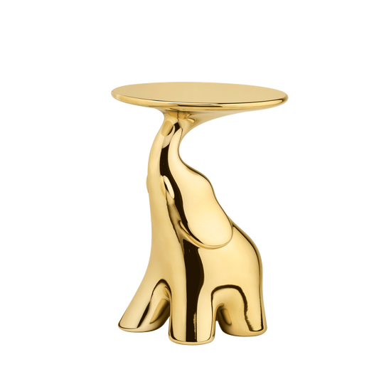 Pako Gold Side Table by Qeeboo