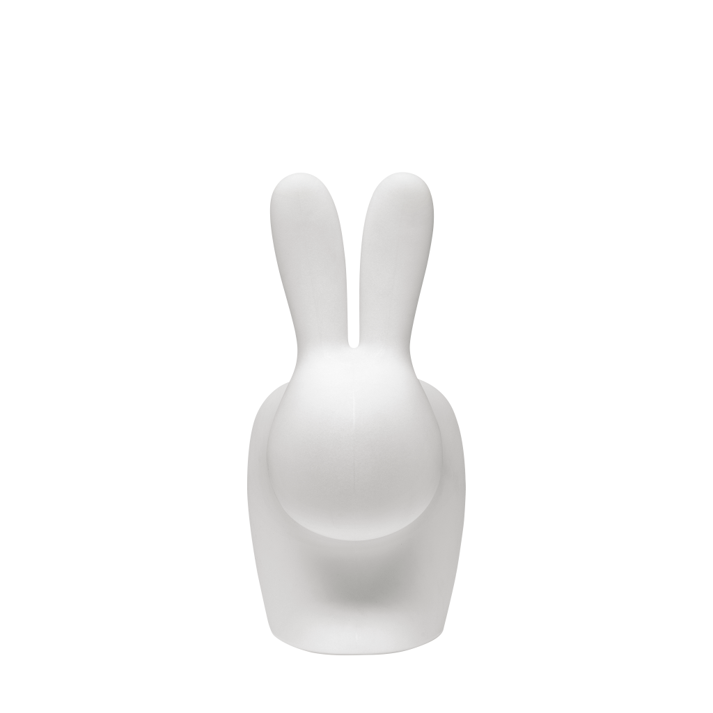 Rabbit Lamp with Rechargeable Led by Qeeboo #Translucent