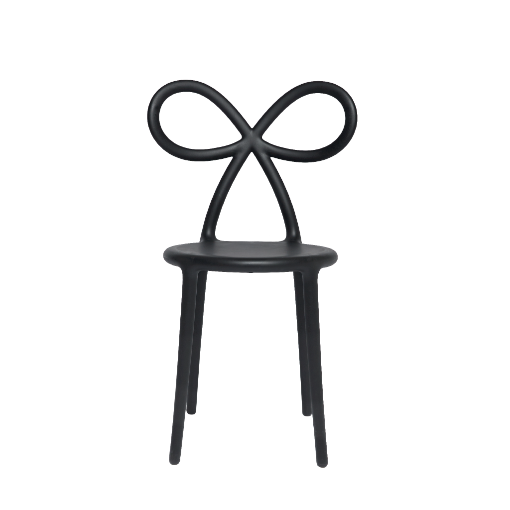 Ribbon Chair by Qeeboo #Black