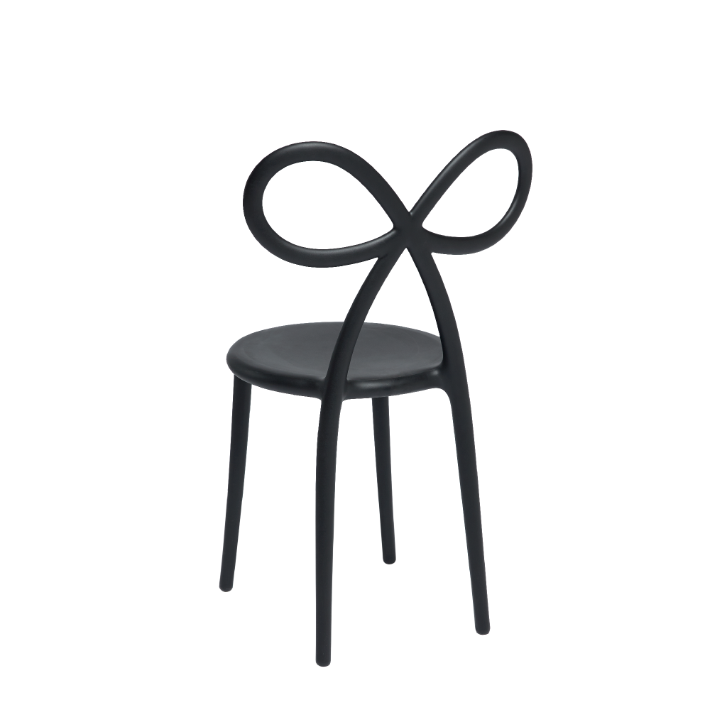 Ribbon Chair by Qeeboo #Black