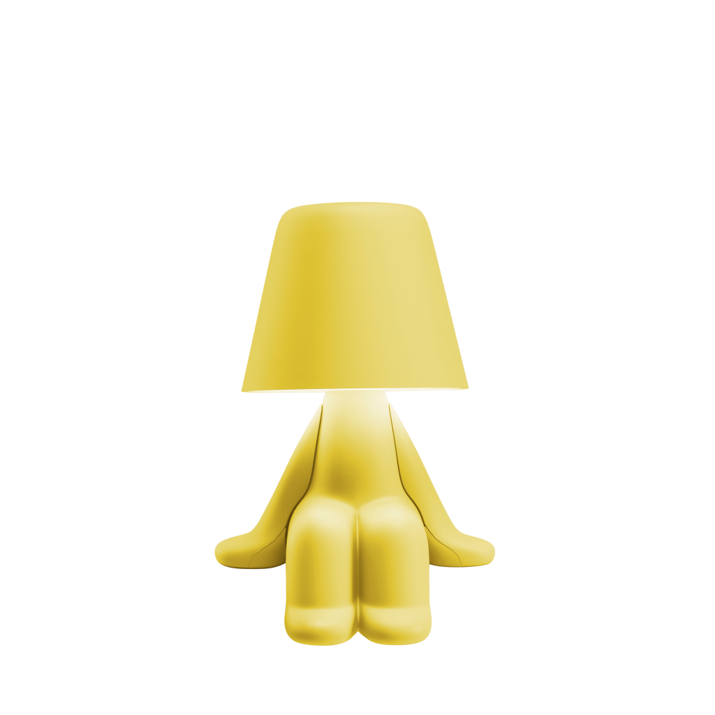 Sweet Brothers Sam portable LED lamp by Qeeboo #Yellow