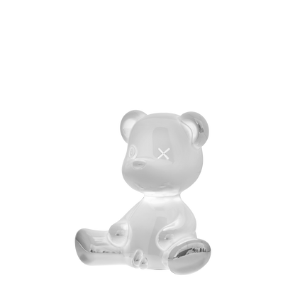Teddy Boy Lamp Metal Finish With Cable by Qeeboo #Silver