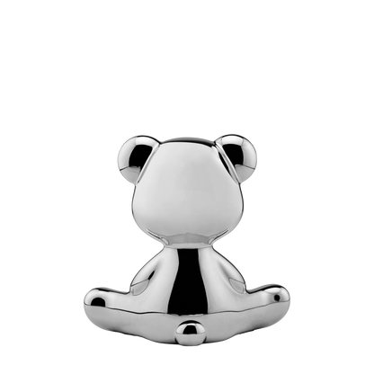 Teddy Boy Lamp Metal Finish With Cable by Qeeboo #Silver