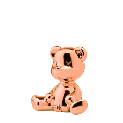 Teddy Boy Lamp Metal Finish With Cable by Qeeboo #Copper