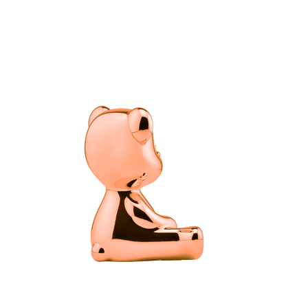 Teddy Boy Lamp Metal Finish With Cable by Qeeboo #Copper