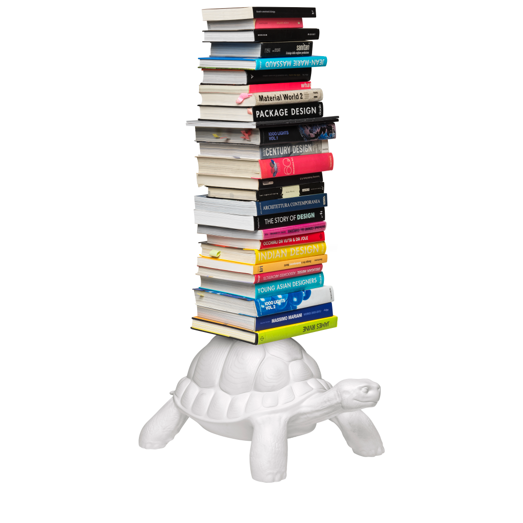 Turtle Carry Bookcase by Qeeboo #White