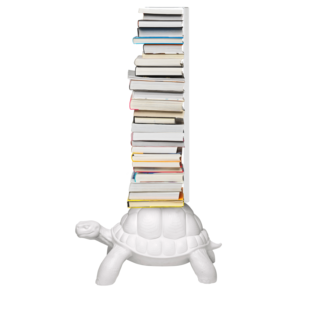 Turtle Carry Bookcase by Qeeboo #White