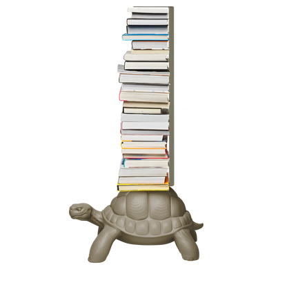 Turtle Carry Bookcase by QeebooTurtle Carry Bookcase by Qeeboo #Dove Grey