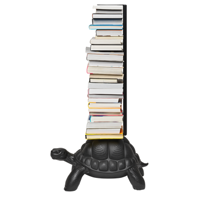 Turtle Carry Bookcase by Qeeboo #Black