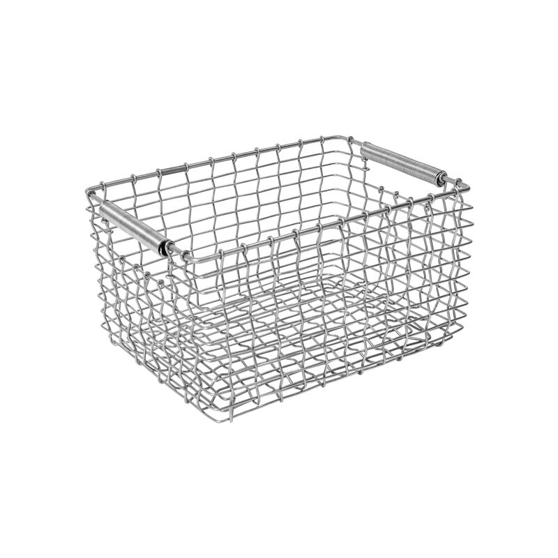 Rectangular 15 wire basket by Korbo #galvanized #