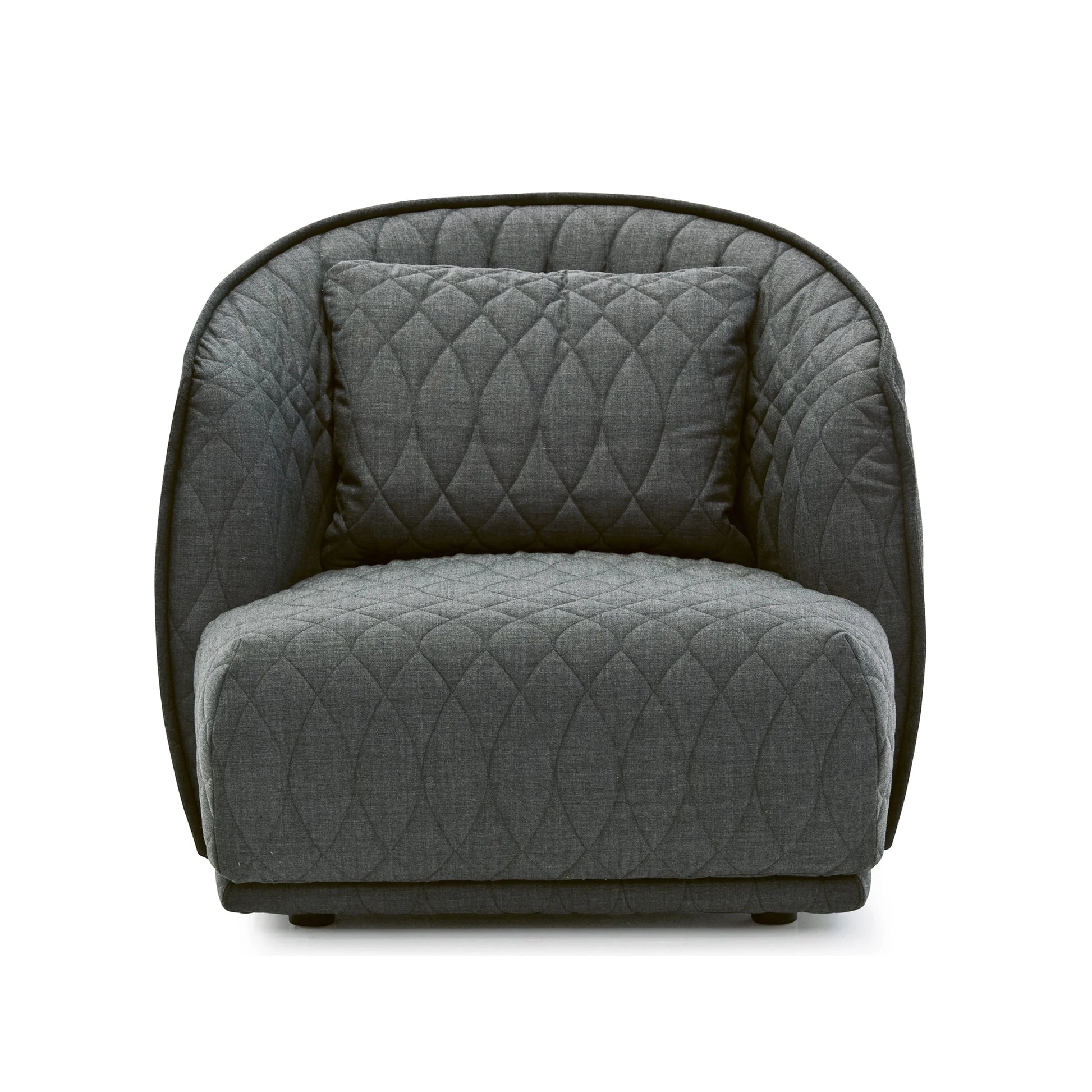 Redondo - Fabric Armchair With Armrests by Moroso