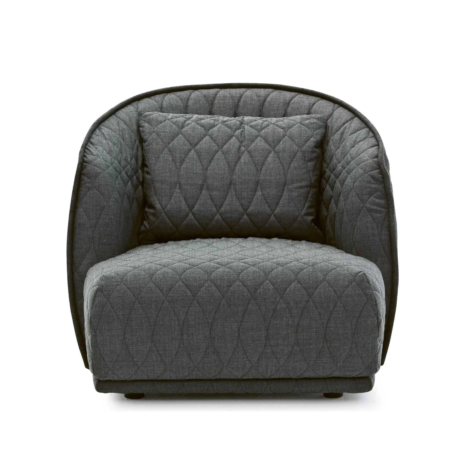 Redondo - Fabric Armchair With Armrests by Moroso