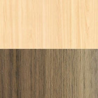 Bleached Maple + Canaletto Walnut