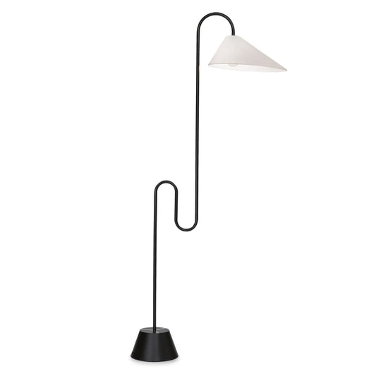 Roattino - Adjustable Steel Floor Lamp by Classicon #lacquered | Black