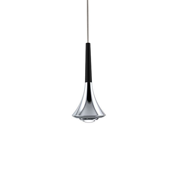Rain SO Pendant Lamp by Lodes #Chrome & Black