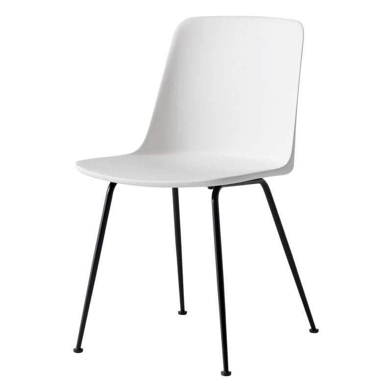 Rely Outdoor HW70 chair by &Tradition #black - white #