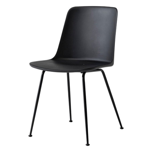 Rely Outdoor HW70 chair by &Tradition #black #