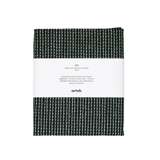 Rivi fabric cotton black/white