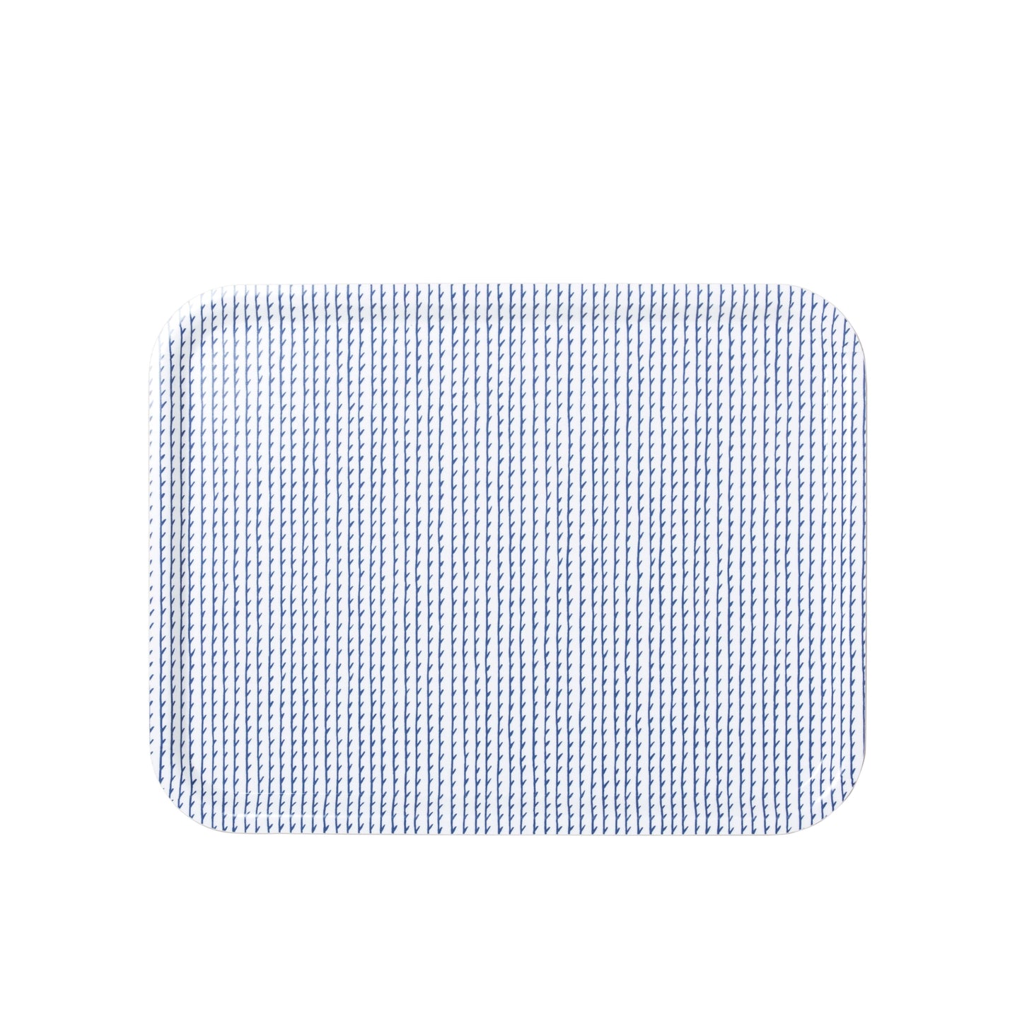 Artek Rivi Tray, large — white/blue
