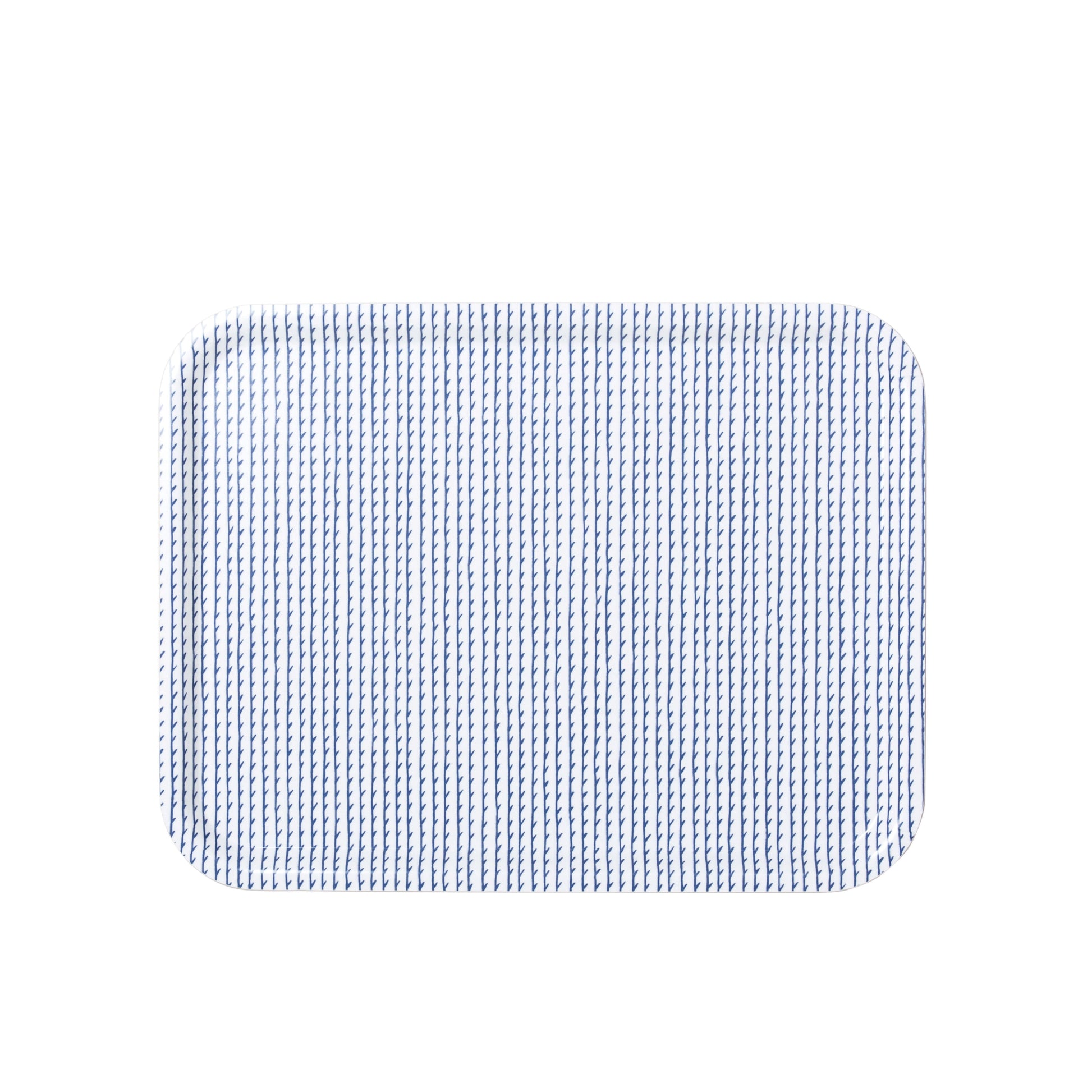 Artek Rivi Tray, large — white/blue