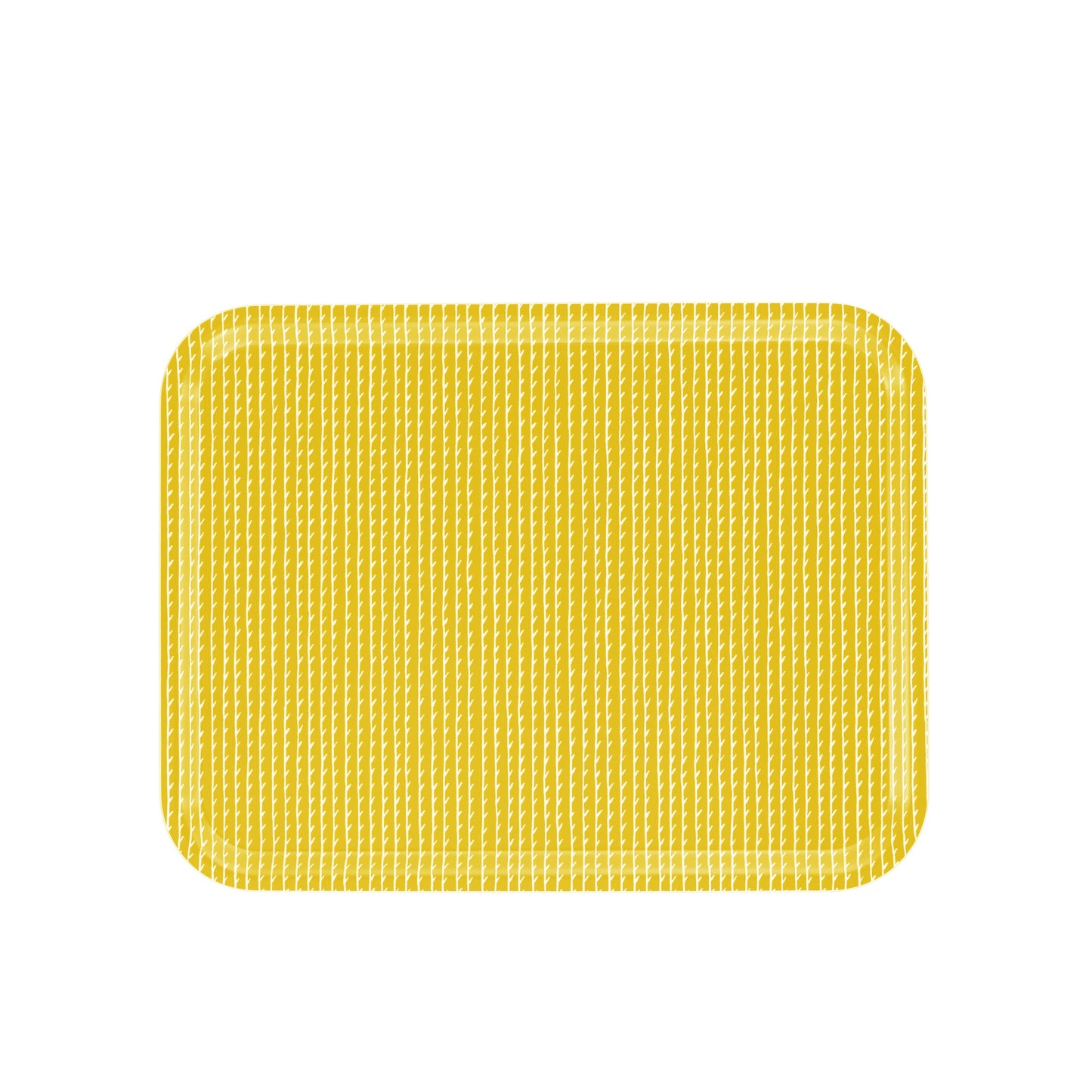 Artek Rivi Tray, large — mustard/white