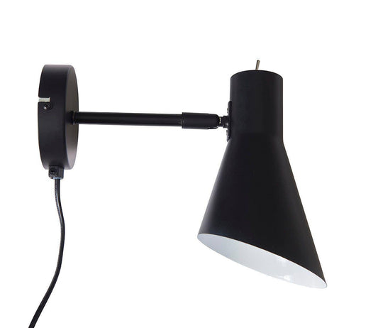 Denver Wall Lamp by Dyberg Larsen #Black