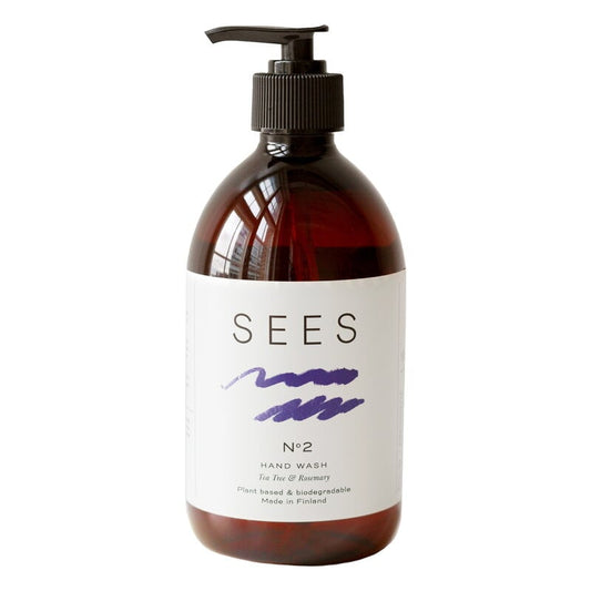 Biodegradable liquid soap No. 2 by SEES Company #tea tree - rosemary #