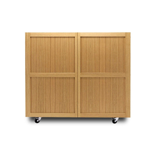 Shigeto - Oak Highboard With Doors by De Padova