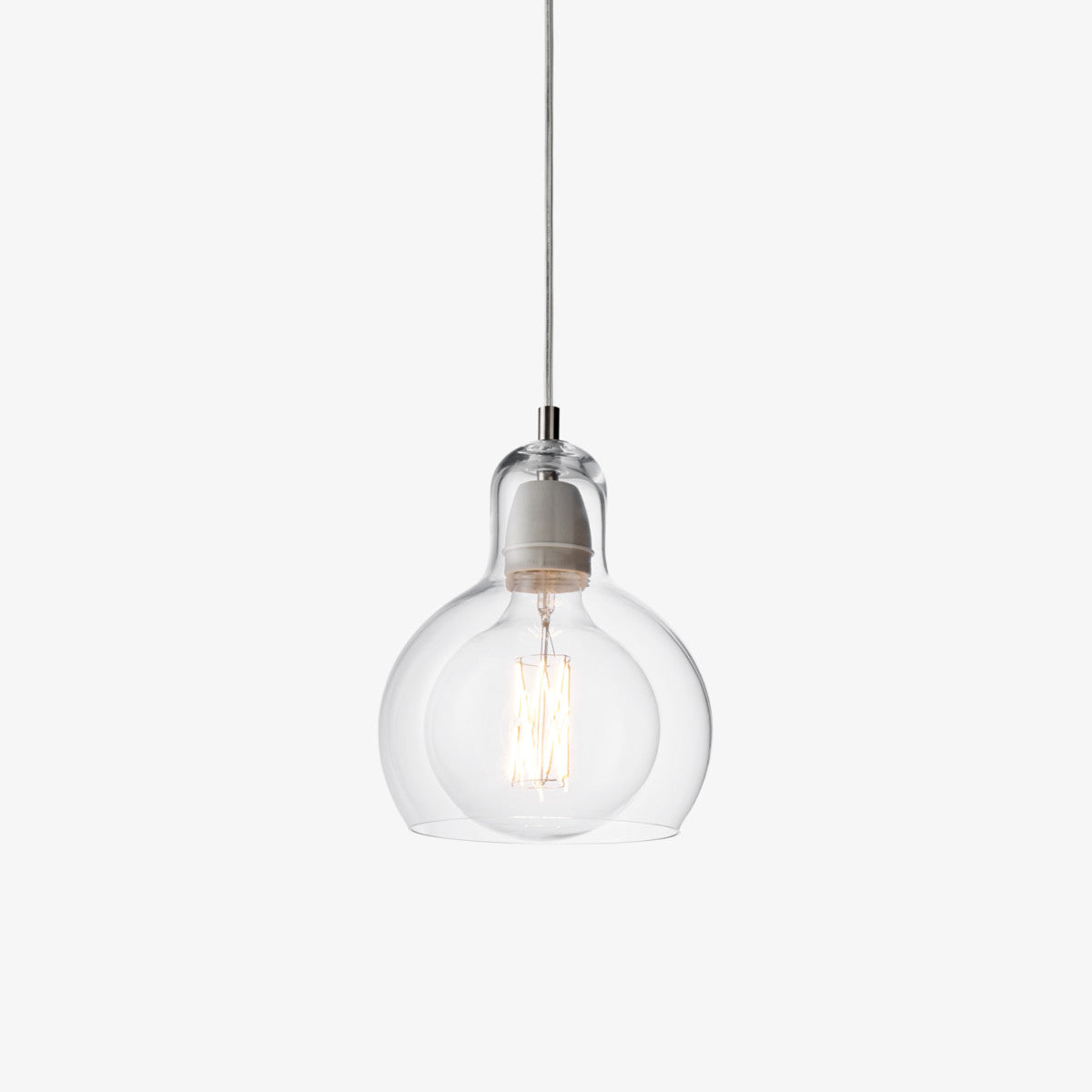 Mega Bulb Pendant Lamp Sr2 by &Tradition #Clear / Clear cord