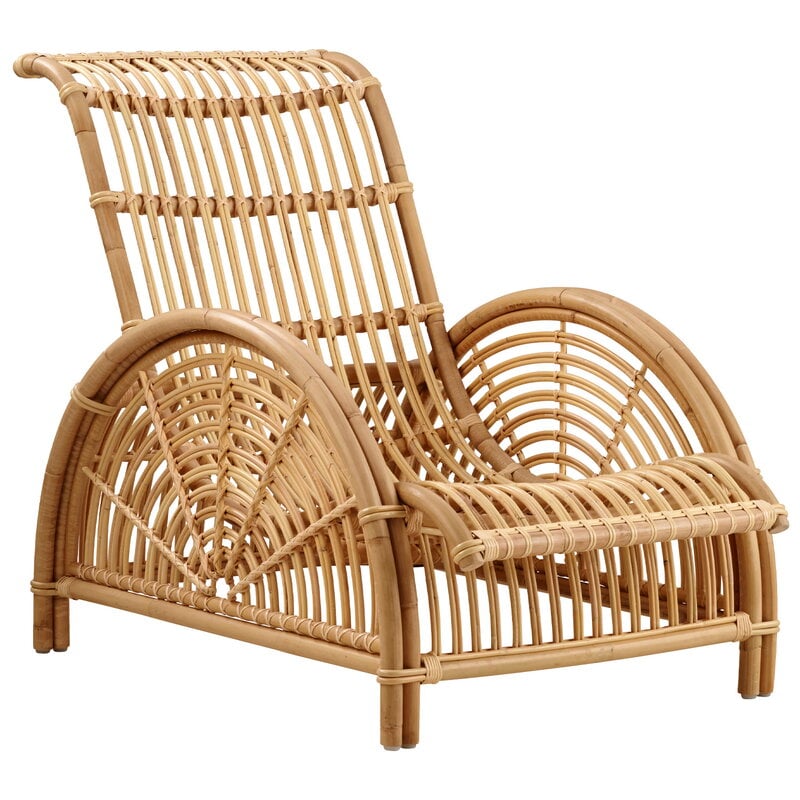 Paris lounge chair by Sika-Design #natural rattan #