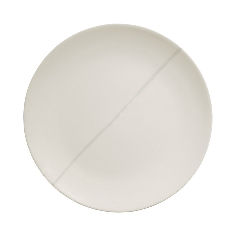 Zuma starter plate by Serax #S, 23 cm, salt #