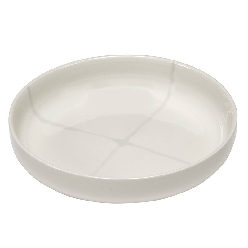 Zuma deep plate by Serax #S, 20,5 cm, salt #