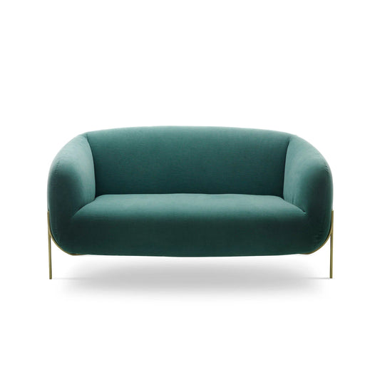 GEO - 2 seater fabric sofa with removable cover