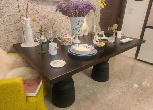 (Used/신품급)  모오이 컨테이너 앤티크 테이블 Container Antique Table