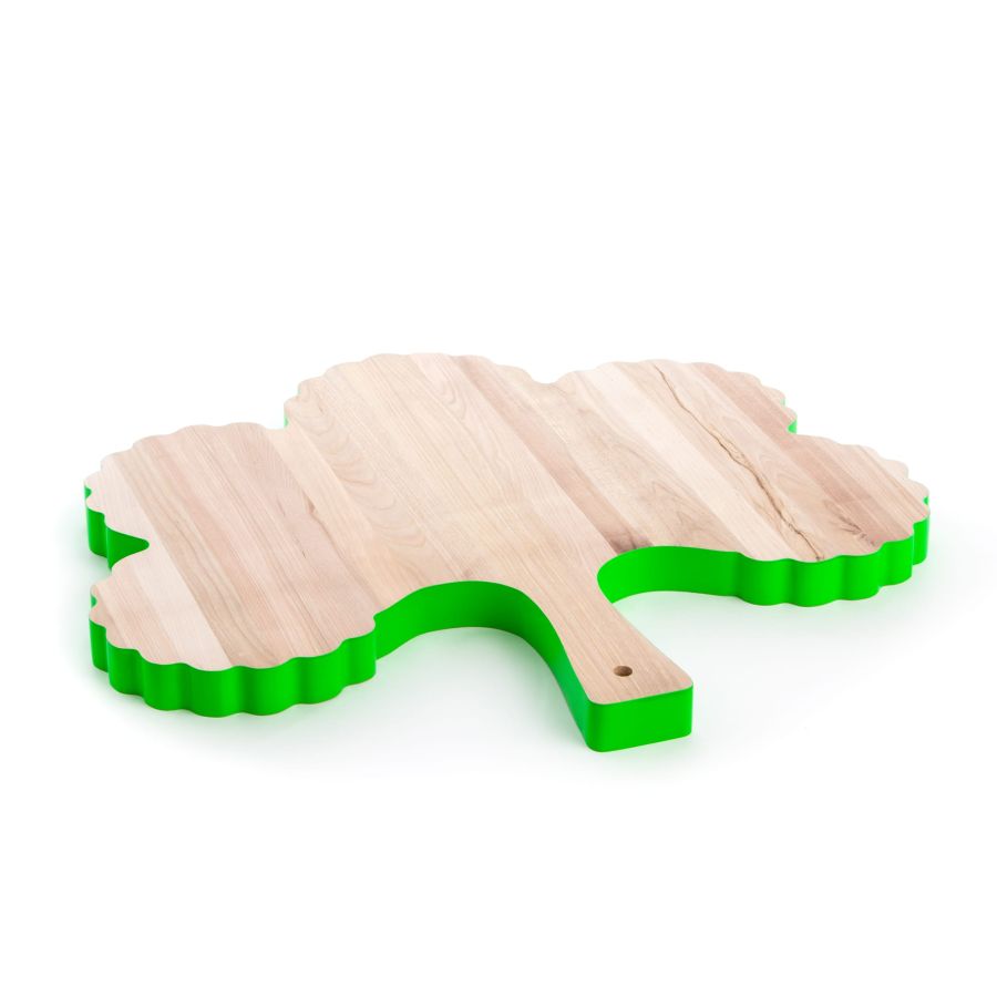 Birch Wood Cutter Board Vege-Table Broccoli by Seletti