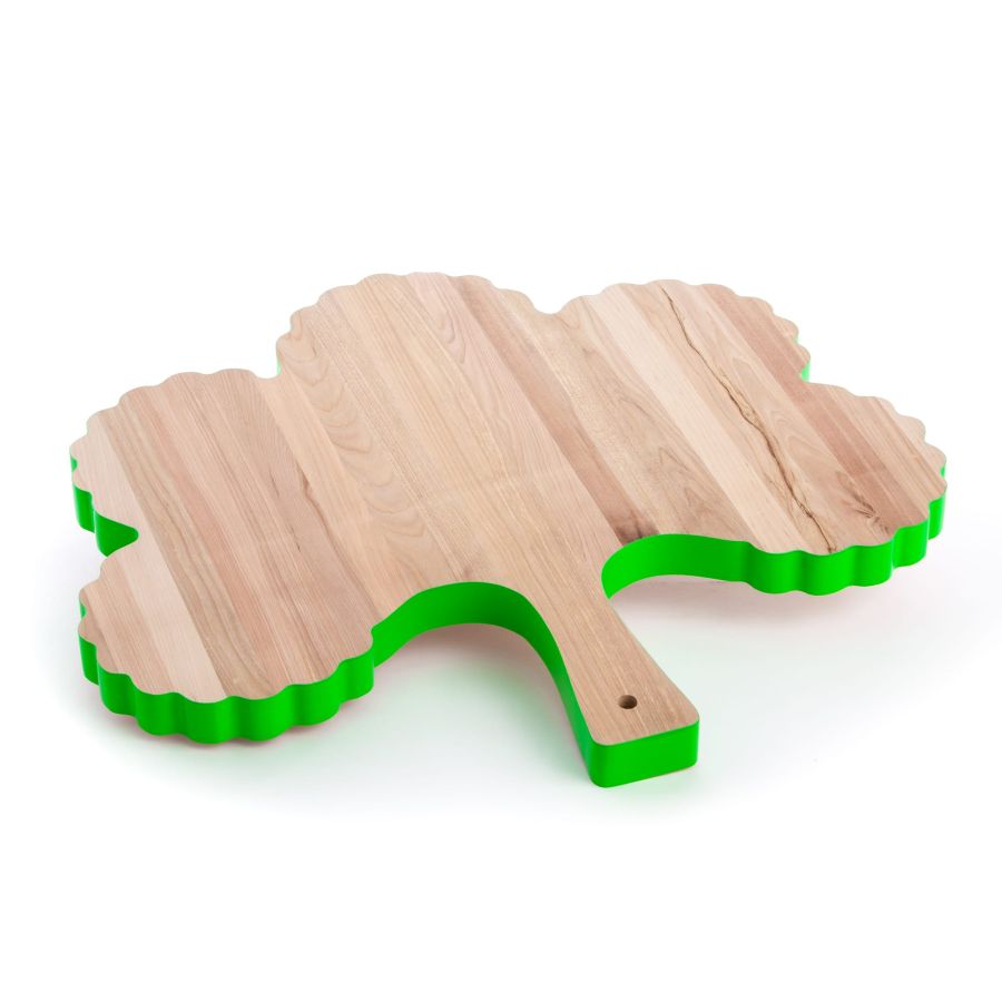 Birch Wood Cutter Board Vege-Table Broccoli by Seletti