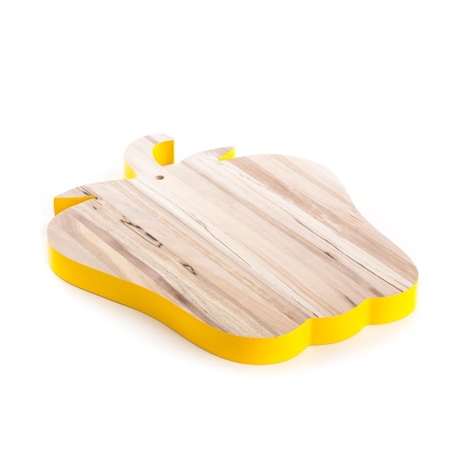 Birch Wood Cutter Board Vege-Table Pepper by Seletti