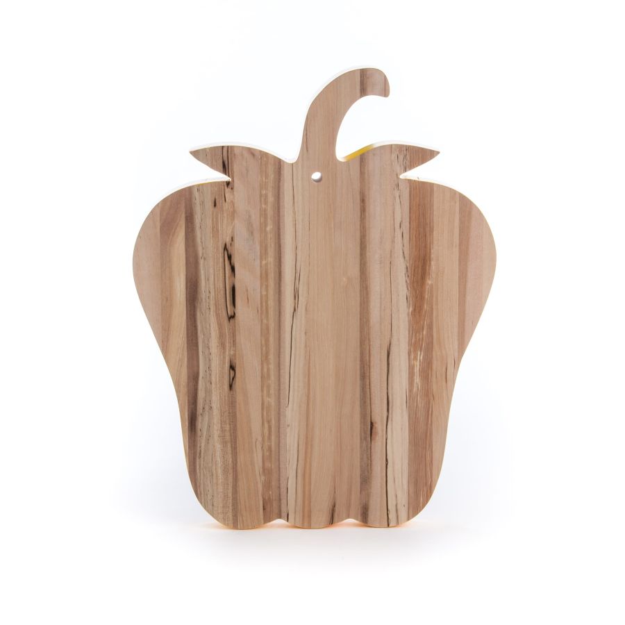 Birch Wood Cutter Board Vege-Table Pepper by Seletti