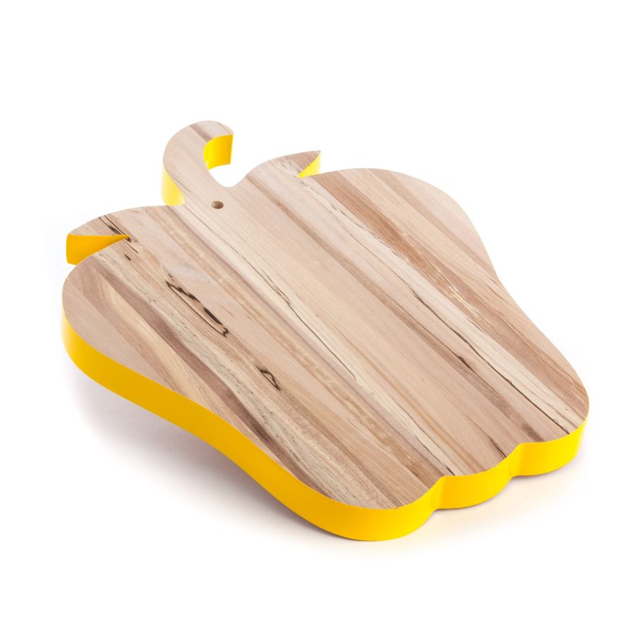 Birch Wood Cutter Board Vege-Table Pepper by Seletti