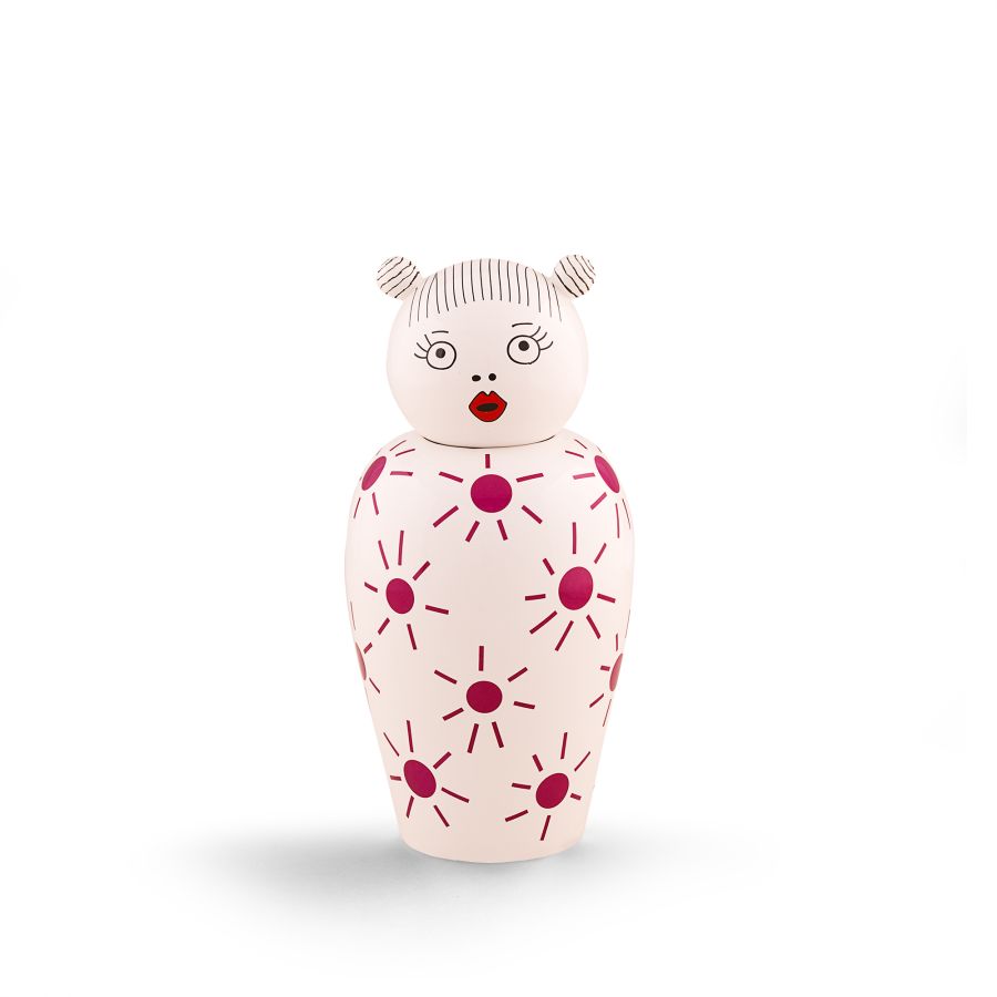 porcelain Vase Canopie Lula by Seletti