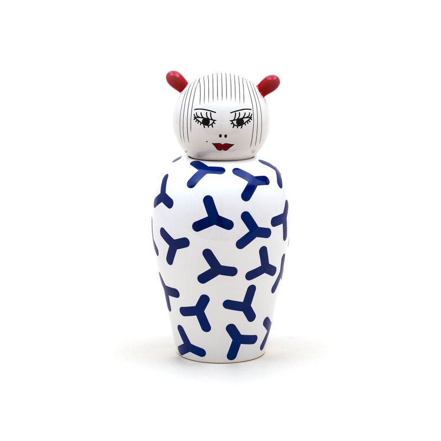 porcelain Vase Canopie Zoé by Seletti