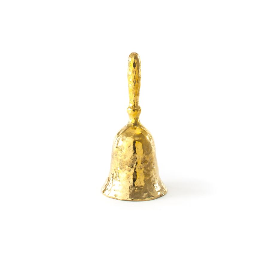 Brass Decorative Object Fingers Bell by Seletti