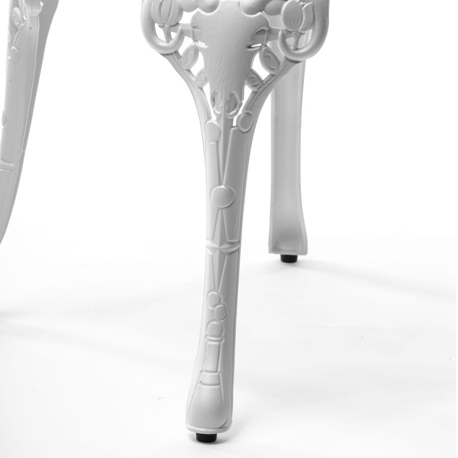 ALUMINIUM Outdoor ARMCHAIR Industry Collection by Seletti #WHITE
