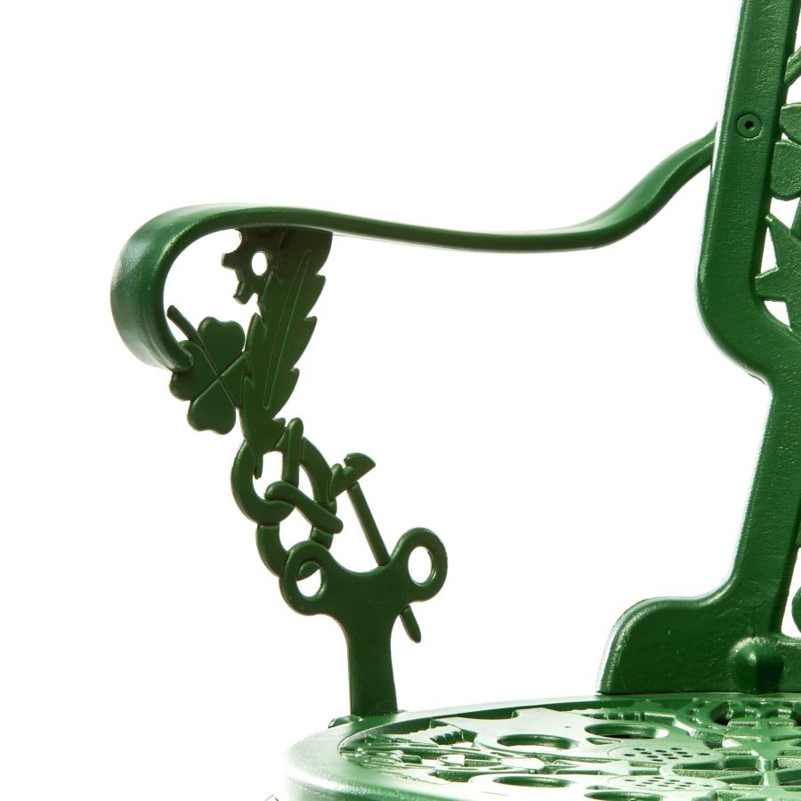 ALUMINIUM Outdoor ARMCHAIR Industry Collection by Seletti #GREEN