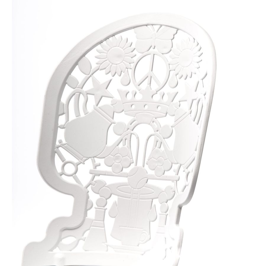 ALUMINIUM Outdoor CHAIR Industry Collection by Seletti #WHITE